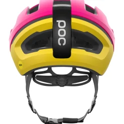 POC Omne Air MIPS, cykelhjelm, rhos red matt/citrine yellow matt