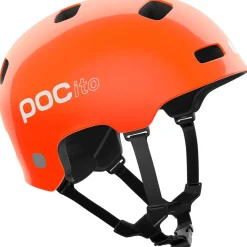POCito Crane MIPS, cykelhjelm, junior, fluorescent orange