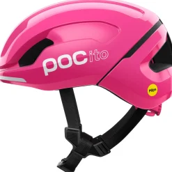 POCito Omne MIPS, cykelhjelm, junior, fluorescent pink