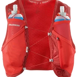 Salomon Active Skin 4, løbevest, rød
