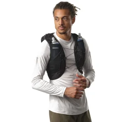 Salomon Active Skin 12 Set, løberygsæk, sort