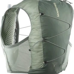 Salomon Active Skin 8 Set, løberygsæk, grå