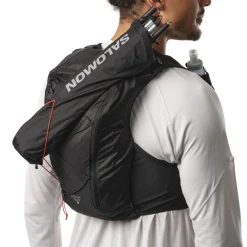 Salomon Active Skin 8 Set, løberygsæk, sort