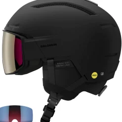 Salomon Driver Prime Sigma Plus MIPS, skihjelm med visir, sort