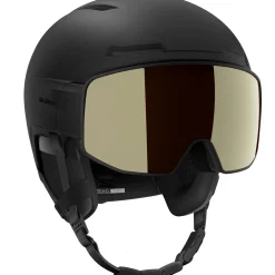 Salomon Driver Prime Sigma Plus MIPS, skihjelm med visir, sort