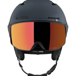 Salomon Driver Prime Sigma Plus, skihjelm med visir, mørkeblå