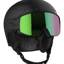 Salomon Driver Pro Sigma, skihjelm med visir, sort
