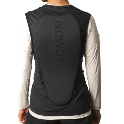 Salomon Flexcell Prime, rygskjold, sort