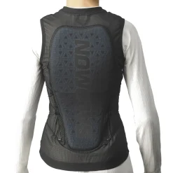 Salomon Flexcell Pro, rygskjold, junior, sort