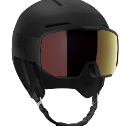 Salomon Osmo Pro Sigma Photo, skihjelm med visir, sort