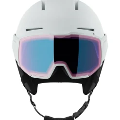 Salomon Osmo Pro Sigma Photo, skihjelm med visir, lyseblå