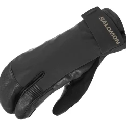 Salomon QST Paw GTX U, 3-finger handsker, sort