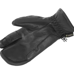 Salomon QST Paw GTX U, 3-finger handsker, sort