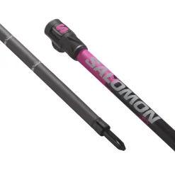 Salomon Steep Pro Vario S3, skistave, sort/pink