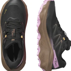 Salomon Ultra Flow 2 GTX, trailsko, dame, sort/lilla