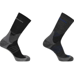 Salomon X Ultra Access Crew 2-Pack, vandrestrømper, sort