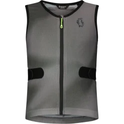 Scott Airflow Vest, rygskjold, junior, grå/grøn