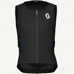 Scott Airflow Vest, rygskjold, junior, sort