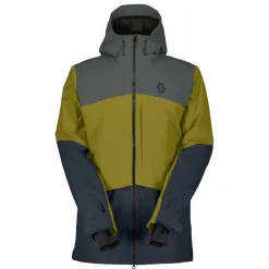 Scott Ultimate Dryo Ripstop, skijakke, herre, grå/grøn
