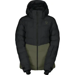 Scott Ultimate warm/Dryo 10, skisæt, dame, mørkegrøn/sort
