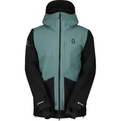 Scott Vertic GTX 2L PL, skaljakke, herre, lyseblå/sort
