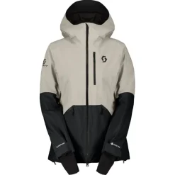 Scott Vertic GTX 2L PL, skaljakke, dame, råhvid/sort