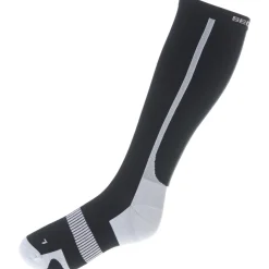 Seger Compression Comfort, løbestrømper, sort/hvid