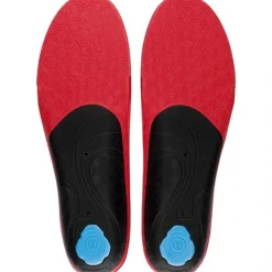 Sidas 3feet Eco Warm Low, indlægssål, sort/rød