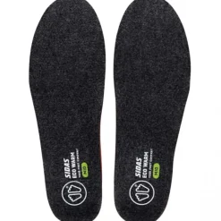 Sidas 3feet Eco Warm Mid, indlægssål, sort/rød