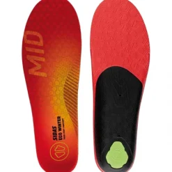 Sidas 3feet Eco Winter Mid, indlægssål, rød
