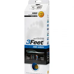Sidas 3feet Mid, indlægssål, blå