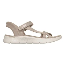 Skechers Go Walk Flex Sandal - Illuminate, fritidssko, dame, hvid