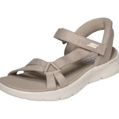 Skechers Go Walk Flex Sandal - Illuminate, fritidssko, dame, hvid