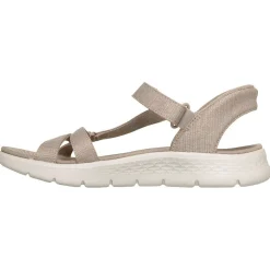 Skechers Go Walk Flex Sandal - Illuminate, fritidssko, dame, hvid
