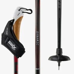 Swix Dynamic D1, langrendsstave, sort