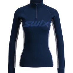 Swix RaceX Merino Half Zip, dame, navy