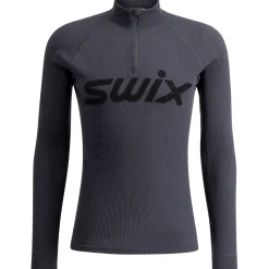 Swix RaceX Merino Half Zip, herre, mørkegrå