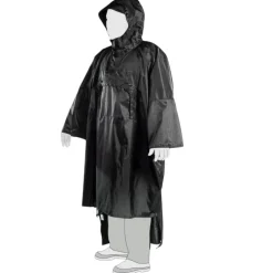 Tasmanian Tiger Tac Poncho, Regnponcho, Sort