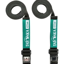 Tatonka Easy Strap 18mm/1,50m, spændestropper, sort, 1 par