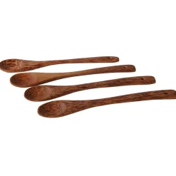 Tatonka Spoon Set, skeer, brun, 4 stk.