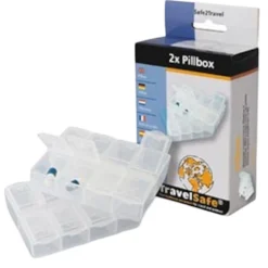 TravelSafe Pillekasse, 2 stk.