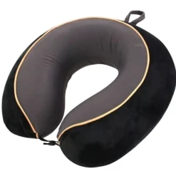 TravelSafe Rejsepude med memory foam, sort/grå