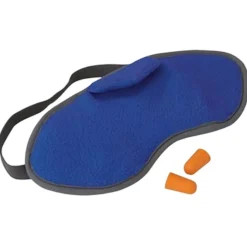 TravelSafe Sovemaske med Earplugs, blå