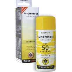 TravelSafe Sunprotect 50, 200 ml, solcreme