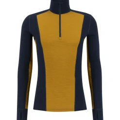 Ulvang Peak Map Half Zip, sæt, herre, mørkeblå/cathay spice