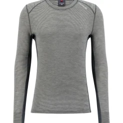 Ulvang Rav 100% Round Neck, skiundertrøje, herre, grå
