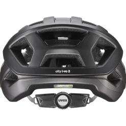 Uvex City I-Vo 2, cykelhjelm, sort