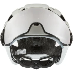 Uvex finale visor, cykelhjelm, lysegrå/hvid