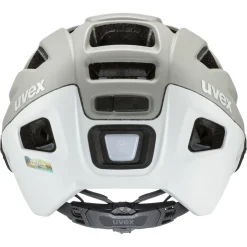 Uvex finale visor, cykelhjelm, lysegrå/hvid
