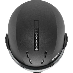 Uvex Instinct Visor, skihjelm med visir, sort